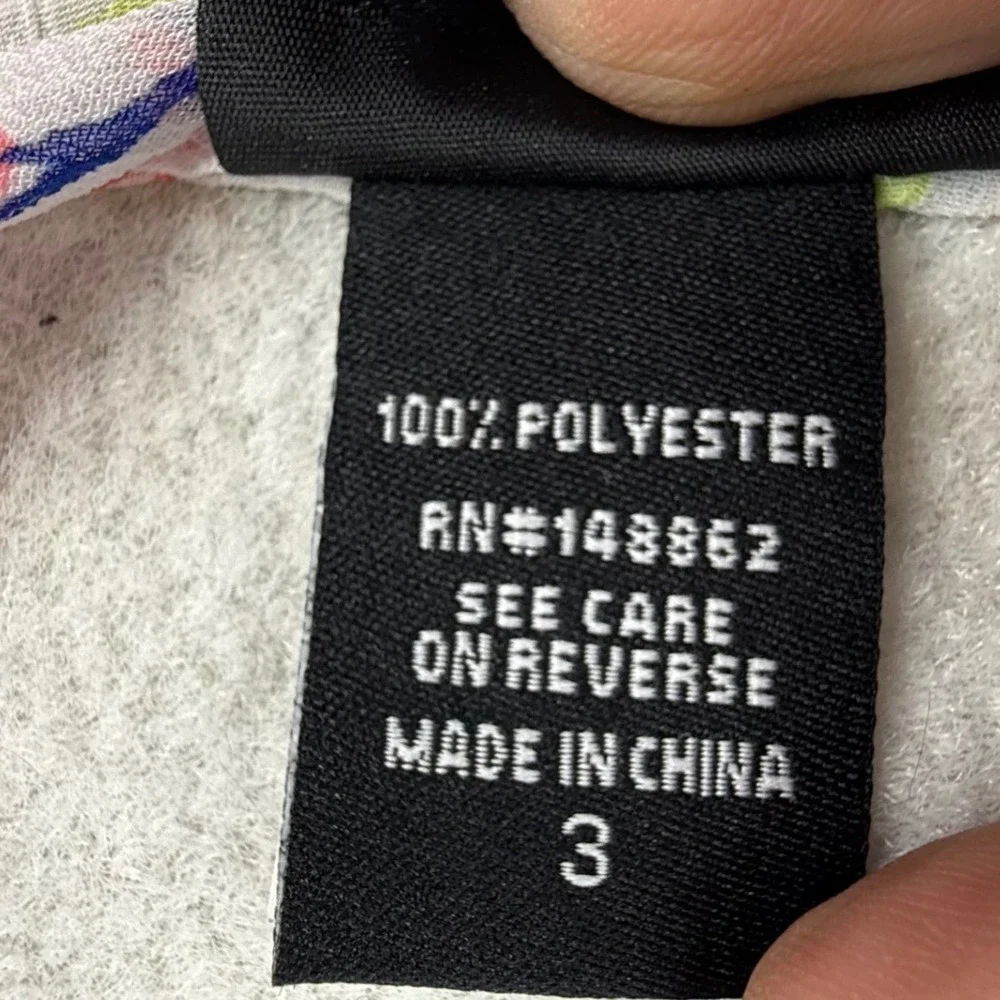 Torrid Womens Plus 3 Floral Babydoll Cami Tank Top Chiffon Boho cottagecore - Picture 6 of 7